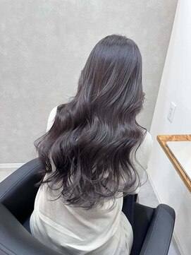 ワク 藤沢店(waku) グレージュ　艶髪カラー