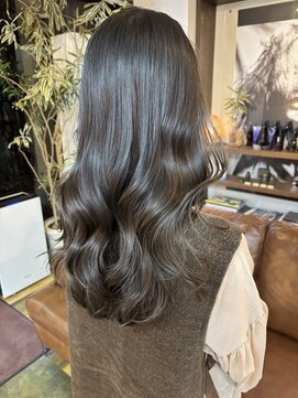 コレット ヘアー 大通(Colette hair) 艶々ヘーゼルベージュ/秋カラー/ベージュカラー/透明感カラー