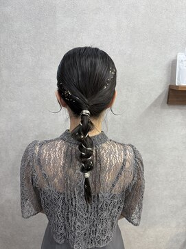 メゾンドムニ 恵比寿(Maison de MUNi) 金箔編みおろし