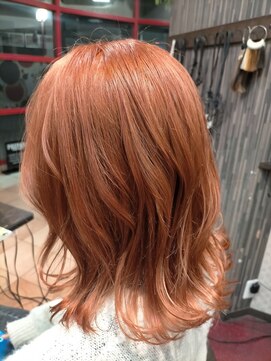 ヘアーズ ベリー 川西店(hairs BERRY) オレンジ