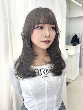 ジーナ 梅田(Zina) 透明感/グレージュカラー/ベージュ/ダブルカラー/kyoka