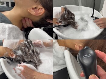 エンディアリング 東銀座(Endearing)の写真/乾燥による頭皮の保湿ケア☆美肌の保湿のためのアクアバランス、ハニーパックを使用◎[東銀座/ヘッドスパ]