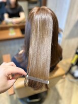 アルバ 宇都宮市(Alba)&nbsp;髪質改善カラー　セピアベージュ