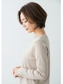 小顔/暗めカラー/オリーブグレー/ココアベージュ/水素/骨格補正