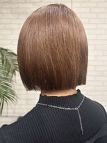 ココテラス(coco terrace)&nbsp;ミルクティーカラー/ボブ/ブリーチ
