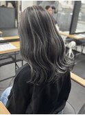 透明感抜群シルバーハイライト
