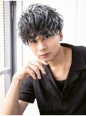 マッシュ/スパイラル/パーマ/メンズ/ツイスパ/波巻きパーマ