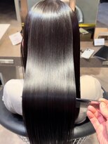 ヘアメイク アース 本庄早稲田店(HAIR & MAKE EARTH)&nbsp;ナチュラルベージュ_韓国ヘア_シルク縮毛_ヨシンモリ