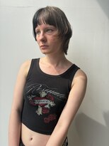ロックス バイ マグ 松本(rocks BY MAG)&nbsp;大人可愛い小顔ジャギーボブ似合わせミルクティーベージュ