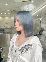 ペヴァ バイ シエンゴールド(PEVA by CIEN gold)&nbsp;顔まわりカット/  ブリーチカラー/髪質改善/きよとし