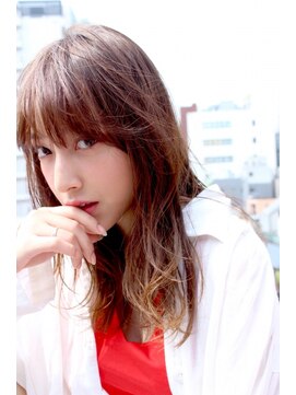 ミラバイグリーン(Mira by green) ハニーヘア x シースルーbeige 『summer long』♪