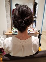 ヘアーメイク コラソン(hair make corazon)&nbsp;似合わせカットメルティカラー着物フェミニンロング