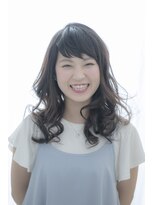 ヘアーミューズ リベロ(hair muse Livero) 【Livero】ふんわりミディ×アシメバング 2