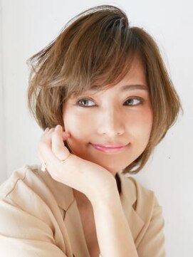 アース 花巻店(HAIR&MAKE EARTH) ニュアンスショートボブ