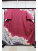ルナクレセント (Luna crescent) 訪問着D-24　￥12500～(着付料込み)