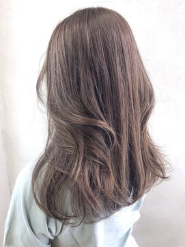 アイティーバイアルバム 藤沢店(IT by ALBUM) ブラウンミディ_カーキグレージュフェザーバング_ba336901