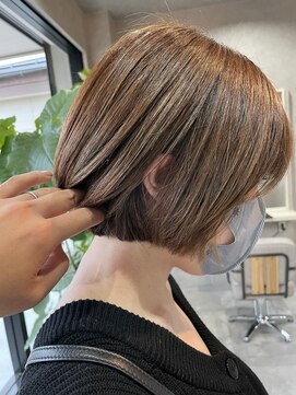 ムード カナザワ(mood kanazawa) 髪質改善☆ミニボブ