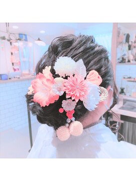 ヴィヴァン(Vivant) 【Vivant】2022成人式　着物ヘアセット・振袖《円城寺》