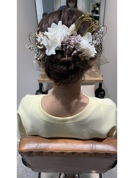 シェノン 奈良橿原店(CHAINON) 結婚式hair set