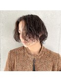 ウルフロング スパイラルパーマ