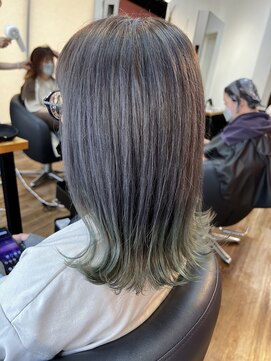 ノア(noa.) #シルバーグレー　× サワーミント