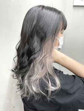 アンジェリカ 大和八木店(ANGELICA) イヤリングカラー　ホワイトベージュ　[古野侑太]