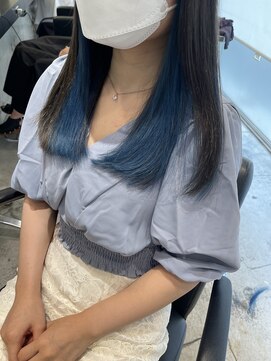 ウィリートーキョー 渋谷(WELLY TOKYO) 簡単イメチェン♪インナーカラーエクステ☆ノグチ