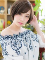 カバーヘア ブリス 北浦和(COVER HAIR bliss) 斜めバング前下がり小顔黒髪ショートボブh北浦和20代30代40代!