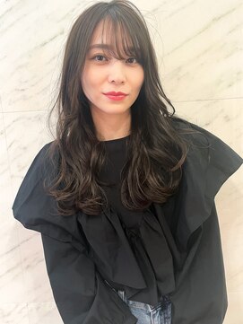 ソワリー 栄(THOiRY) 大人可愛い20代30代40代似合わせこなれヘア艶髪ふんわりカール