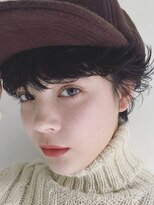 フランチェスカ(Francesca)&nbsp;Francescaのマッシュショート/韓国マッシュ/暗髪/マッシュパーマ