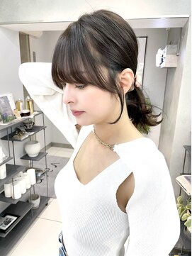 ヴェイン 渋谷(vain) 顔周りカット/レイヤーカット/くびれヘア/小顔カット/20代30代