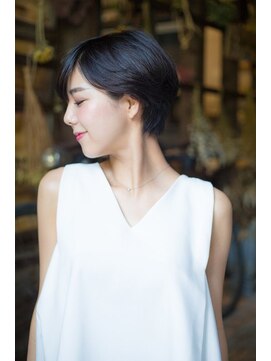 アリエス美容室南富山店 【Aries南富山/富山市】大人可愛い小顔マニッシュショートボブ