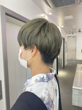 ゲーム 原宿店(GAME) オリーブカラー /アッシュ/顔周り/オージュア/髪質改善/原宿