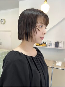 モーメント(a moment) ミニボブxフロントレイヤー