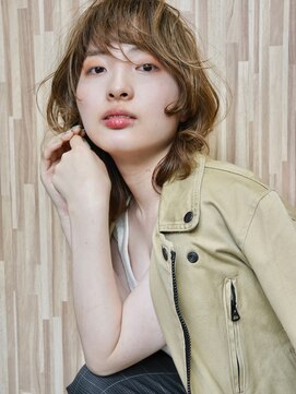 ブゾン(buZon) マッシュウルフ×無造作カール