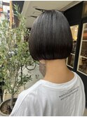 黒髪 ミニボブ