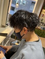 オレンジポップ 流山おおたかの森店(ORANGE POP)&nbsp;ハイライト/マッシュパーマ/ウルフ/アッシュブラック