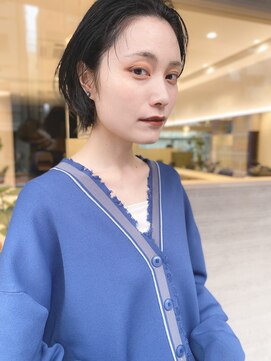 シュク 高円寺(SYUK) SYUK kazu 【高円寺 顔まわりカット 髪質改善 ハイライト 】