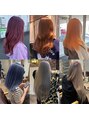 オーブ ヘアー モナ 宮崎店(AUBE HAIR mona) ツヤ感あるbleach designお客様自身が1番実感しております☆