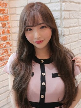 アグ ヘアー カンナ 長野稲里店(Agu hair canna)の写真/優秀パーマで、“可愛い×朝ラク”!アレンジで表情変わる2wayヘア!再現性が高く、毎日のお手入れも簡単☆