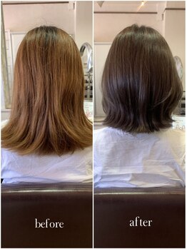 チアフル(Cheerful)の写真/【Cheerfulの白髪ぼかし・頭皮ケアしながら白髪染め】白髪を活かすカラーリングで魅せるグレイカラーへ