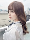 グレージュ/デザインカラー/髪質改善/小顔カット&韓国ヘア
