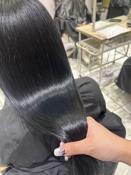 ゼスト フィーノ(ZEST fino) 【廣田未来】Korean Black～髪質改善で艶髪に～