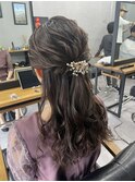 【WAVY hair set】大人上品ルーズなハーフ