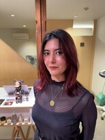 バッタ(Batta)&nbsp;KENTA 大人ミディアム×グラデーションレッド