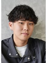 にもう&nbsp;ダークアッシュ ニュアンスパーマ 韓国マッシュ s1