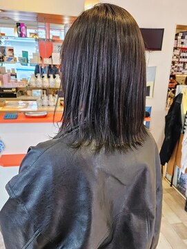 リップソウル(RIP SOUL) 《RIP SOUL》ダークアッシュグレー 切りっぱなしボブ