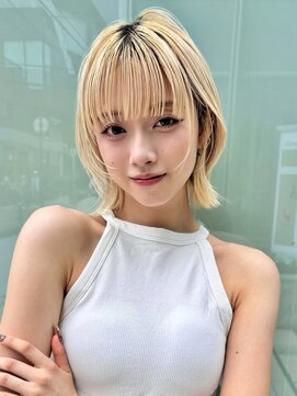 グリーン 表参道(green) 【green表参道】切りっぱなしボブレイヤー