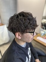 リーオオサカ(Lee Osaka) シャドーパーマメンズスタイル