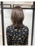 カット付き透明感カラー☆カット＋ダブルカラー＋髪質改善Tr